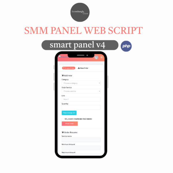 Smm Panel Script | Smart Panel V4